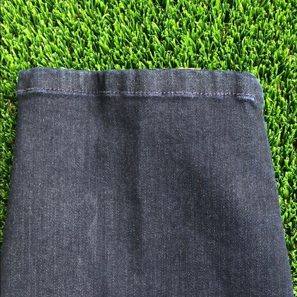 Talbots slim ankle side zip denim pant - Picture 5 of 9